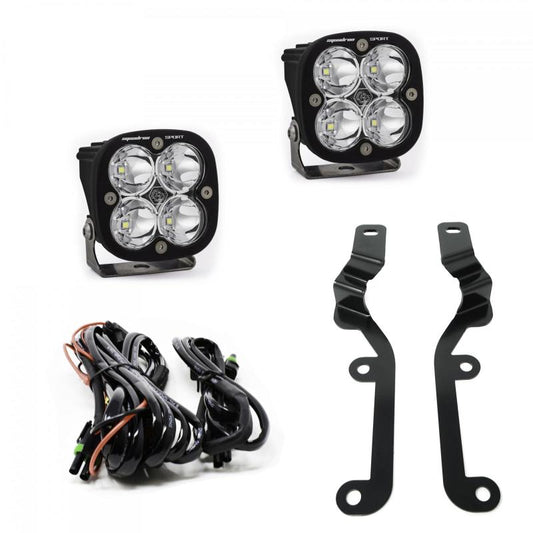 Light Mounts - Baja Designs 2019 Silverado 1500 Squadron Sport A-Pillar Kit