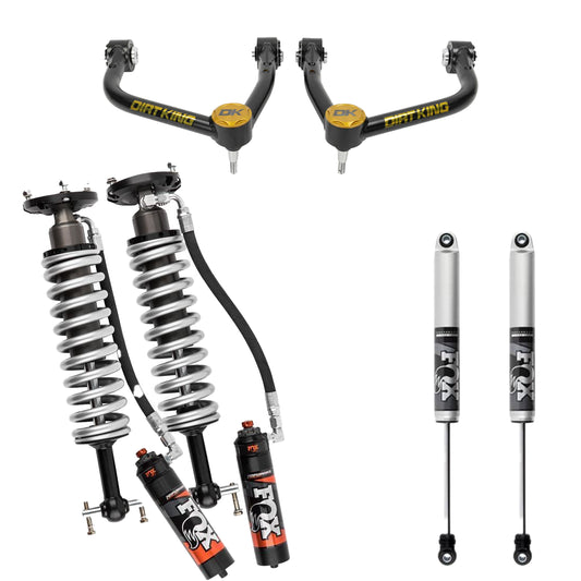 Mid Travel Kit - 19-25 GM 1500 Dirt King Stage 1 Mid Travel Kit With Fox Shocks