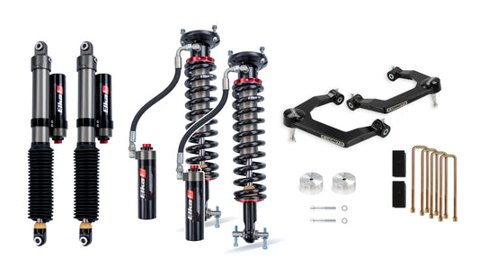3 Inch Leveling Kit - Cognito 3-Inch Elite Leveling Lift Kit With Elka 2.5 Shocks For 19-24 Silverado/ Sierra 1500 2WD/4WD