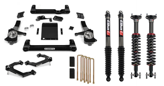 6 Inch Lift Kit - Cognito 6-Inch Performance Lift Kit With Elka 2.0 IFP Shocks For 19-24 Silverado/Sierra 1500 2WD/ 4WD, Including AT4, And Trail Boss
