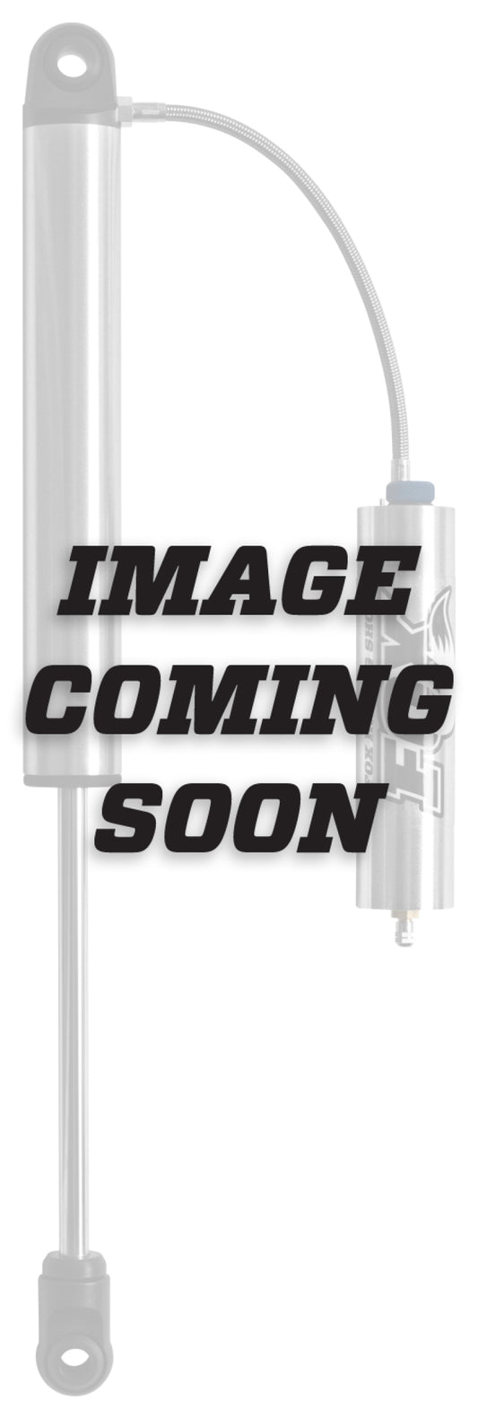 A placeholder image displaying the text "IMAGE COMING SOON" over a transparent background indicates that the actual image content of the Fox 99-06 Chevy 1500 2.0 Performance Series 4.6in. Smooth Body IFP Front Shock (Alum) / 0-2in. Lift, known for its off-road capabilities and featuring performance-minded shock valving and aluminum bodies, will be available at a later date.