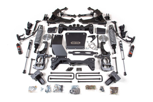 6.5 Inch Lift Kit - 6.5 Inch Lift Kit | FOX 2.5 Coil-Over Conversion | Chevy Silverado Or GMC Sierra 2500HD/3500HD (20-24) | Diesel