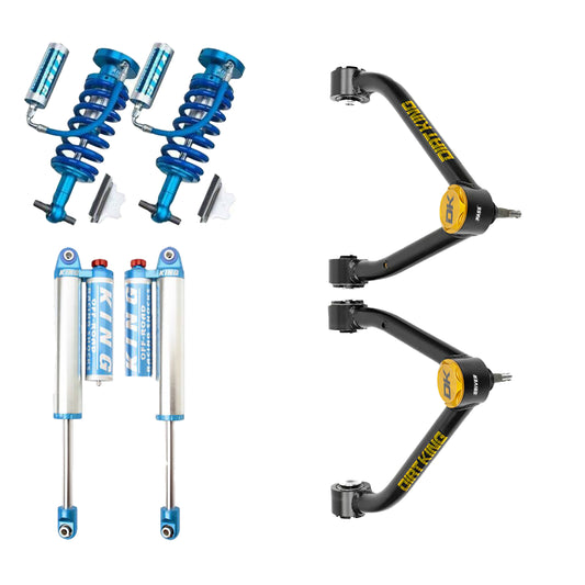 Mid Travel Kit - 07-18 GM 1500 Dirt King Stage 1 Mid Travel Kit With Adjustable King Shocks