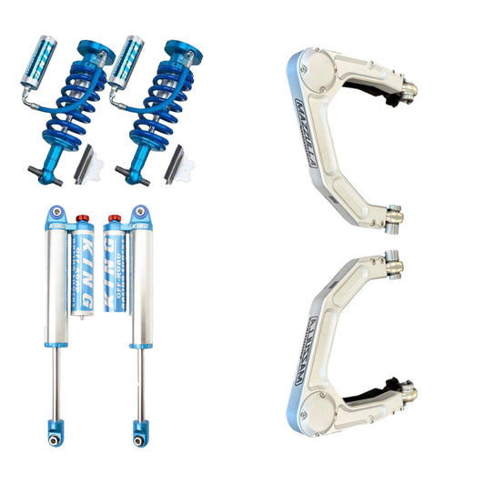 Mid Travel Kit - 07-18 GM 1500 Mazzulla Stage 3 Mid Travel Kit With Adjustable King Shocks