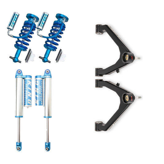 Mid Travel Kit - 07-18 GM 1500 Dirt King Stage 2 Mid Travel Kit With King Shocks