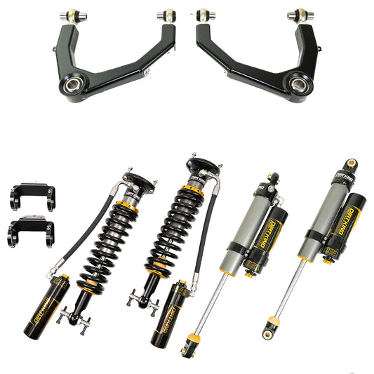 Mid Travel Kit - 19-25 GM 1500 Dirt King Stage 2 Mid Travel Kit With Dirt King 2.5 DCA Shocks